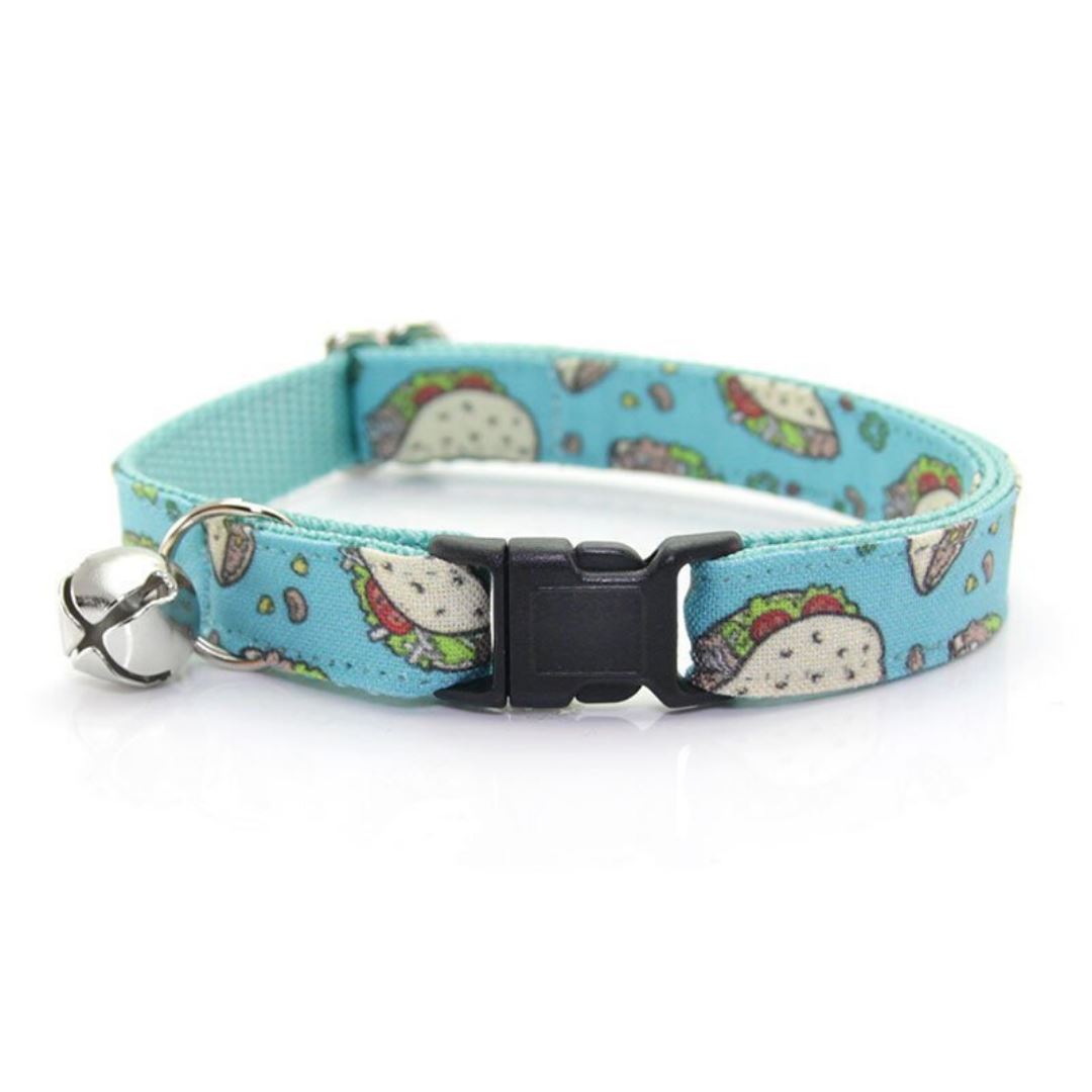 Cat Collar and Bow Tie Set - Taco Party