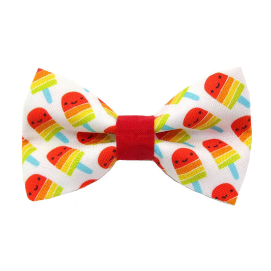 Pet Bow Tie - Rainbow Popsicles