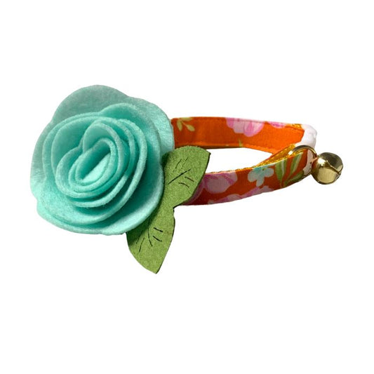 Cat Collar and Flower  - Lanai Tropical Hawaiian